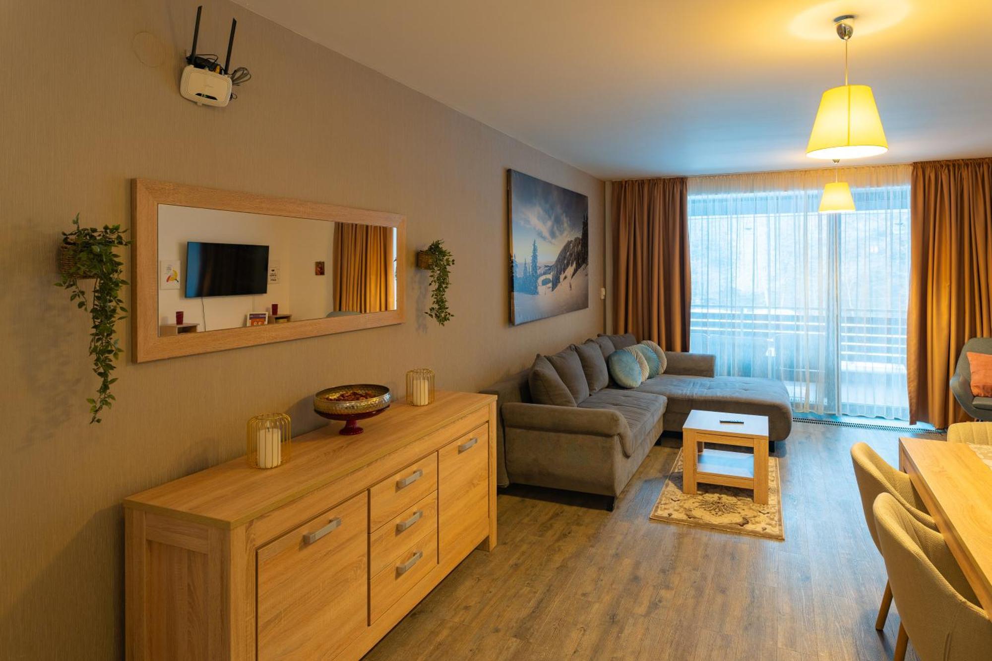 Fabulous Views Silver Mountain 3 Rooms Apartment ポイアナ・ブラショフ エクステリア 写真